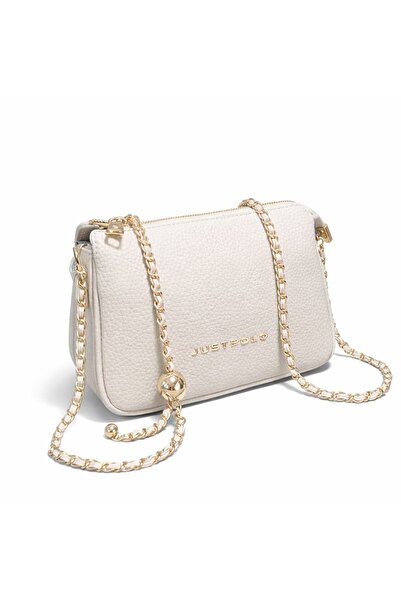 Just Polo Original Women's 4-Section Shoulder Bag with Chain Accessories (Siz...