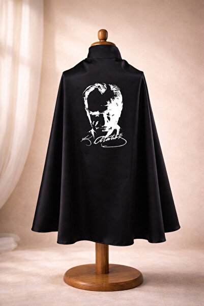 redbuttonkidsstore Atatürk Baskılı Pelerin