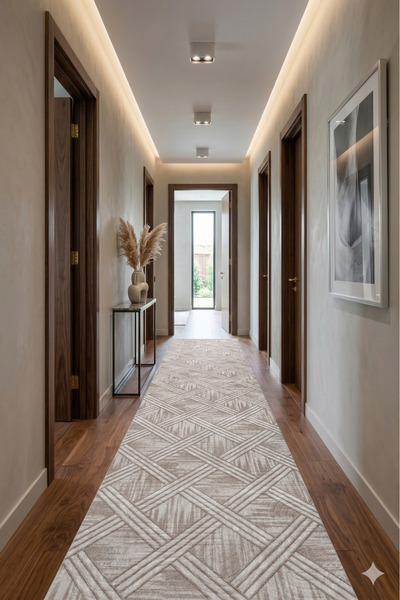 Şiva Home Non-Slip Based Carpet Runner Living Room Hallway Kitchen Bedroom Ca...