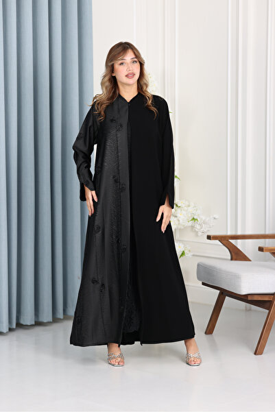 Nasnasa Abayat عباية مكس الجاكار المشجّر والشك والباربي الإندونيسي