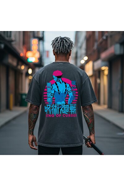 FG KONNİCHİWA Anime-ul Jujutsu Kaisen, Toji Fushiguro și Sukuna, tricou anime...