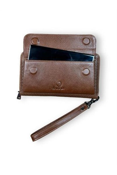Monte Lui Mnt2230 Portfolio Leather Wallet Black