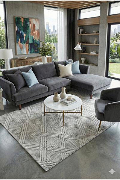 Şiva Home Non-Slip Based Carpet Runner Living Room Hallway Kitchen Bedroom Ca...