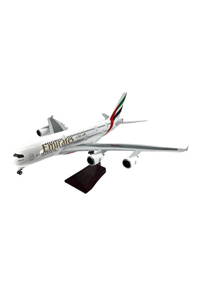 ITSOLD Airbus A380 Emirates Airways 1:160 Ölçekli 45.5 cm Dev Maket Uçak - Ko...