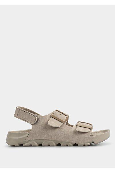 Eclipse Sandale plate de damă bej