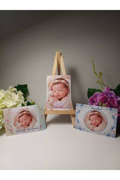 noyra atelier Baptism certificate magnet - pack of 10 pieces