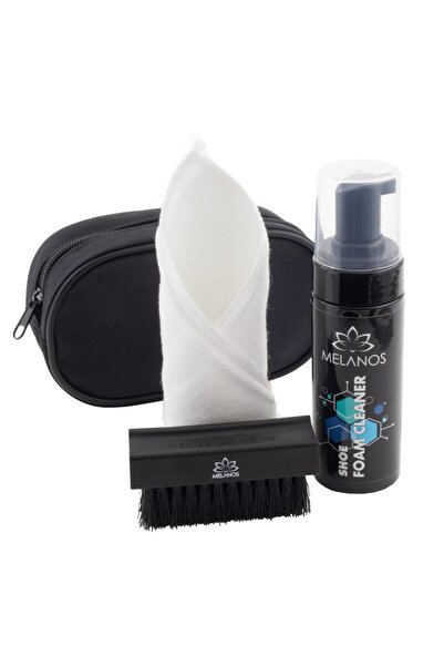 Shoe 3 in 1 Shoe Cleaning Kit, 150ml Foam, Brush & Microfiber Cloth