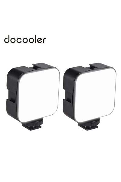 Docooler Mini LED Video Light Photography Fill-in Lamp Black/White