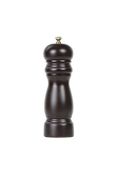 Jet's Home Black Pepper Mill Wooden Salt Mill with Ceramic Blade 41 cm
