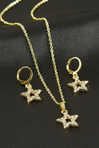 ZERO LAND قلادة NRZSNT من مجموعة ستار ستون (81345) - أصفر