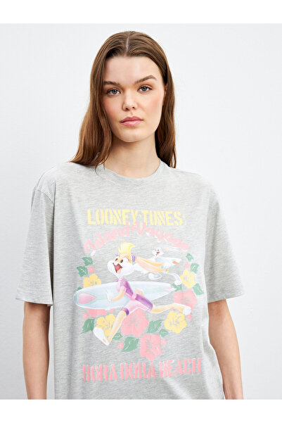 LC Waikiki Tricou de damă oversize cu imprimeu Lola Bunny