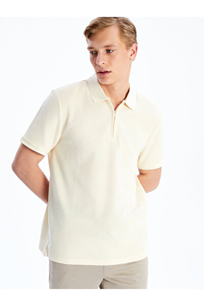 LC Waikiki Tricou pentru bărbați cu mânecă scurtă cu gât polo