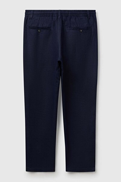 United Colors of Benetton Pantaloni pentru bărbați, albastru marin, 100% in, ...