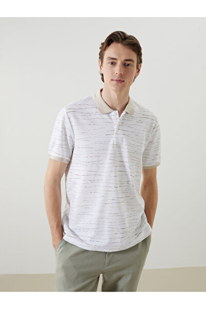 LC Waikiki Tricou bărbătesc cu guler polo imprimat