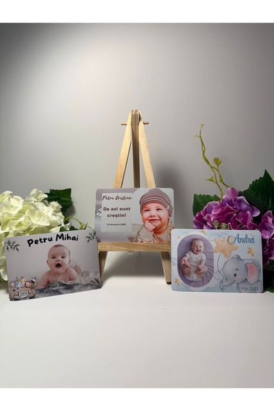 noyra atelier Magnetic baptism certificates - pack of 10