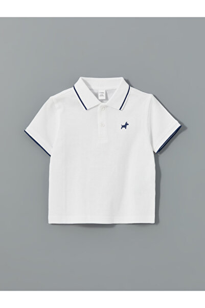 LC Waikiki Tricou de băieți cu guler polo brodat