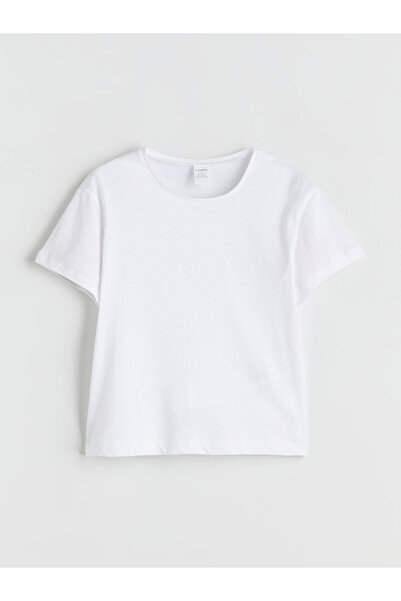 LC Waikiki Tricou de bază pentru fete cu guler rotund