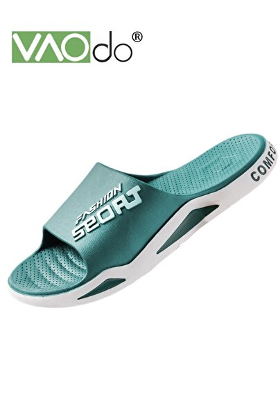 VAODO Men's Slippers House Slides Shower SandalsThick Sole Non-slip Slip On F...