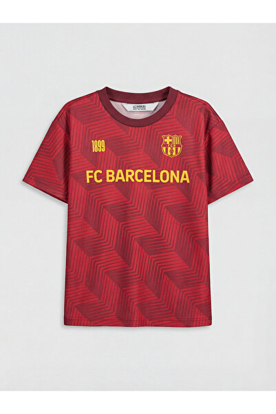 LC Waikiki Tricou imprimat FC Barcelona pentru băieți