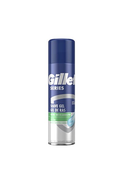 Gillette Set 3 x Gel de Ras Series Sensitive, 200 ml
