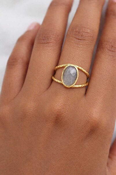 Feyz Tasarım Feyz Ay Sisi Labradorite Ring