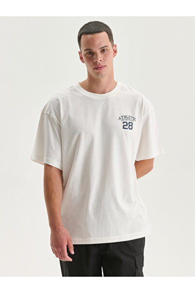 LC Waikiki Tricou bărbătesc imprimat cu guler rotund