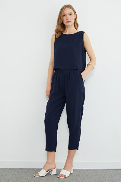 Fulla Moda Set de bază cu talie elastică, casual, din 2 piese