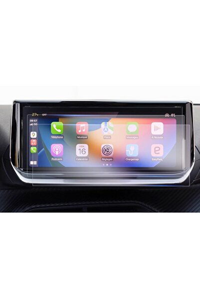 Mobilite بيجو 2008 متوافق مع موديلات 2023 2024 2025، حافظة مكياج 10 بوصة، واق...