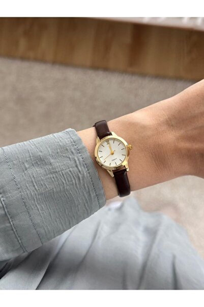 MERW Donny Model Bitter Coffee Color Leather Cord Vintage Series Women's Wris...