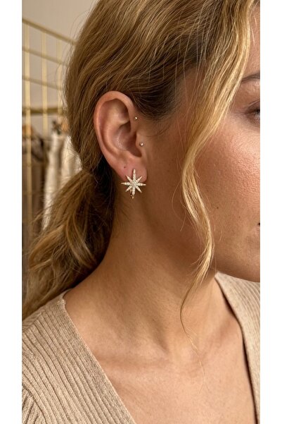 İNN JEWELLERY أقراط Xuping غير مشوهة ومضادة للحساسية من الزركونيوم (ضمان المس...