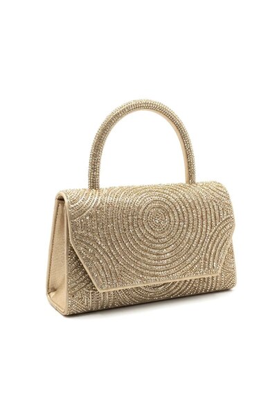 silora Luxury Beaded and Crystal Evening Bag