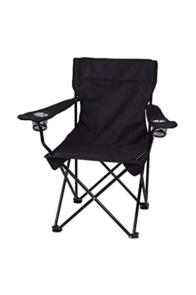 dida-cosmos Foldable Beach And Garden Chair 49x49x80 cm Black