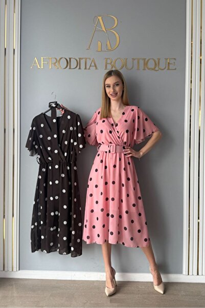 Afrodita Boutique Polka Dot Dress