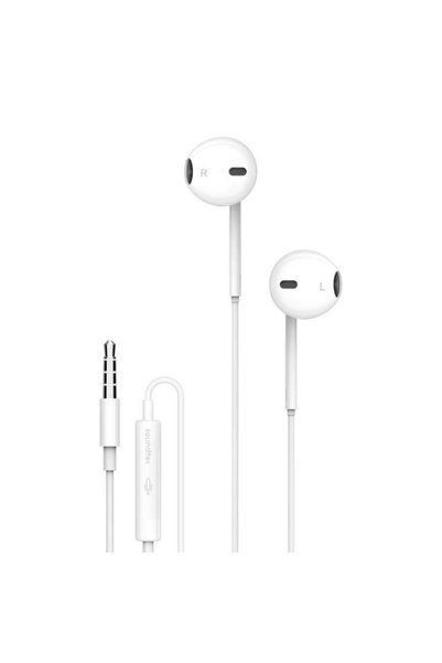 porodo Stereo Earphone PD-STAEP-WH White