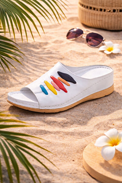 İNZE AYAKKABI Παντόφλες από γνήσιο δέρμα Όνομα μοντέλου: Elia