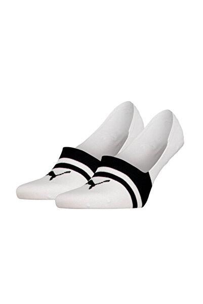 Puma Șosete Heritage Mid Cut (2 perechi) 93839602 Alb