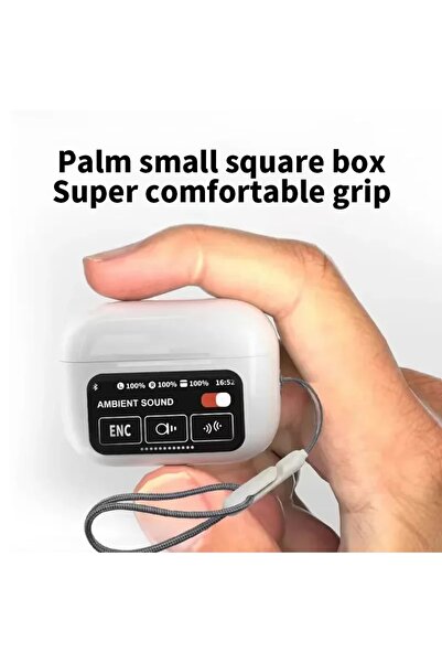 Generic سماعات أذن لاسلكية TWS True Bluetooth مقاومة للماء مع تحكم باللمس لأج...