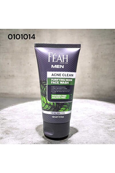 FEAH غسول الوجه للرجال أكني كلير 150 مل