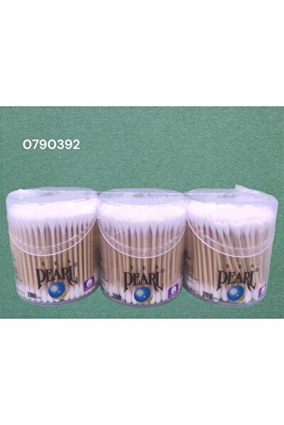 Sea Pearl BAMBOO SWABS 200PC (PP JAR)