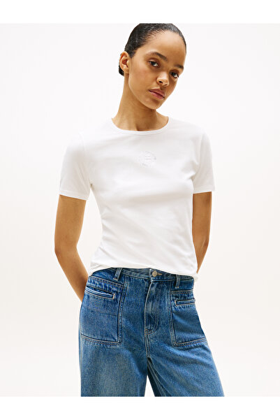 Tommy Hilfiger قمصان نسائية قصيرة الأكمام