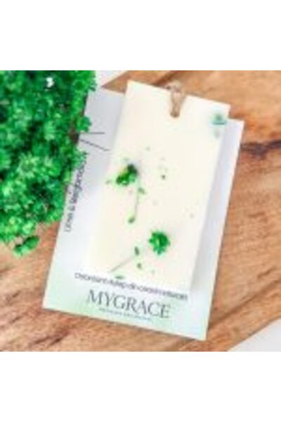 MYGRACE Odorizant pentru dulap SOLAR – Bergamotă și Lămâie, Ceară, purificator de aer
