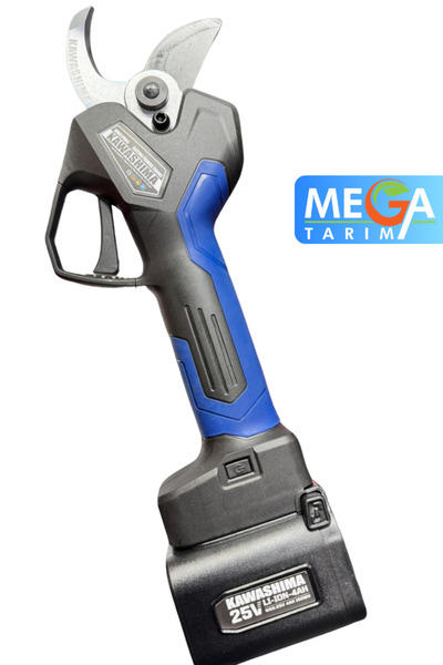 KAWASHIMA 45MM Akülü Budama Makası 25 Volt 4 Ah 100WH Özel Üretim 12 Saat Çalışma Süresi