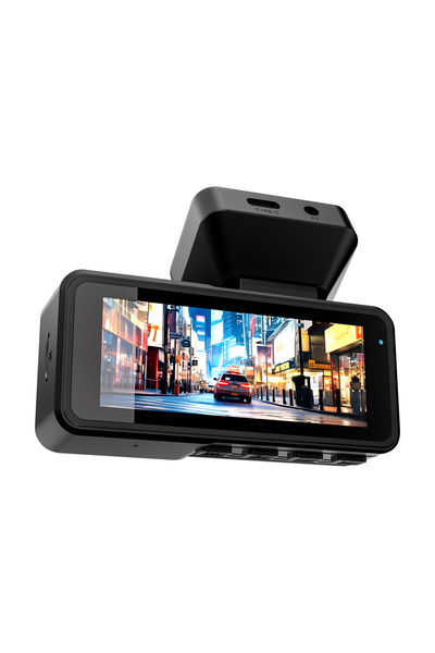 TrkTech A216P 4K 2160P Ön Kamera + 1080P Arka Kamera WiFi 3,16 inç Ekranlı 4K Araç İçi Kamera