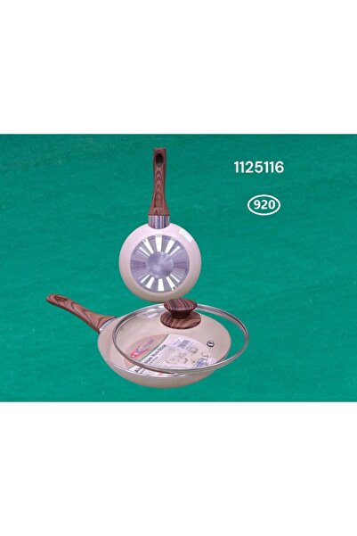 Kawashi KR-MF22G OPEN FRY PAN WIT GLASS LID 22X4.2CM