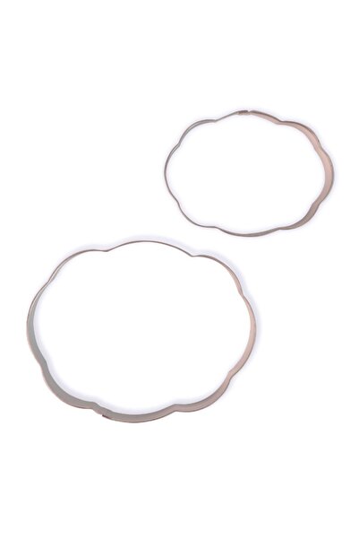 PME Set of 2 Nori pattern frame cutters -