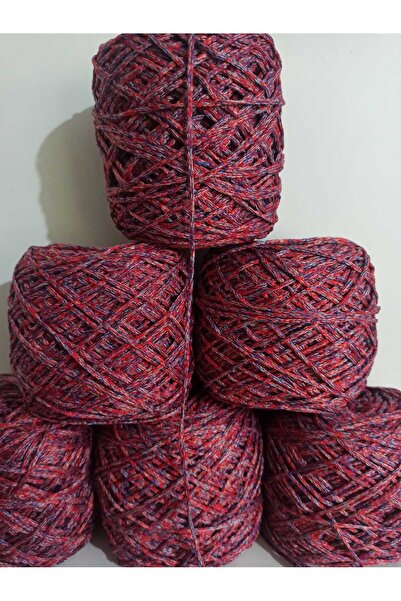 İPEK YÜN İPLİK DÜNYASI Νήμα Πλεξίματος Μακραμέ Βαμβάκι, Πολυεστέρας (Μωβ, Μπλ...