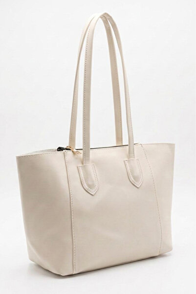 TOFİSA Жіноча кремова сумка через плече зі штучної шкіри - 28308-CREAM