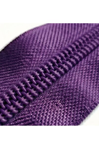 aurellen 10 Meters of Purple Plastic Zipper 10 Heads – Zipper for Bags, Cloth...