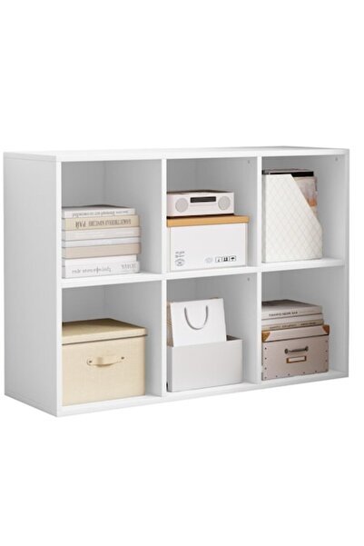 BADU Bibliotecă KALLAX cu 6 rafturi