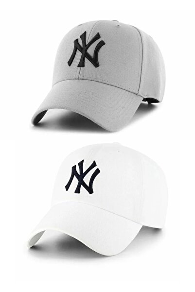 awix Sports Hat Unisex 2-Piece Beige and Black Set Adjustable Back Cotton Hat...